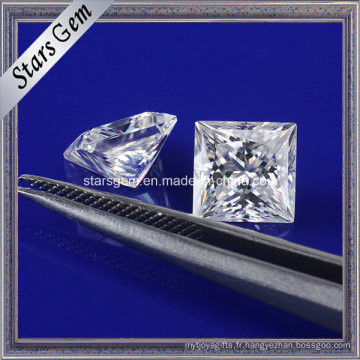 Perles en vrac de Moissanite de diamant synthétique de haute qualité